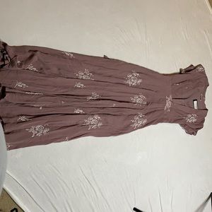 Mauve long dress